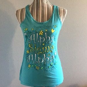 Alpha sigma alpha ΑΣΑ tank top